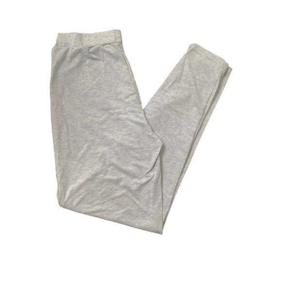 Loungewear Gray Cut off Top with Joggers HP 💕 - Picture 5 of 8